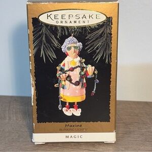 Hallmark Keepsake Ornament Maxine Blinking Lights
